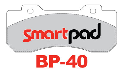 High-performance Wilwood brake pads Smartpad BP-40 model
