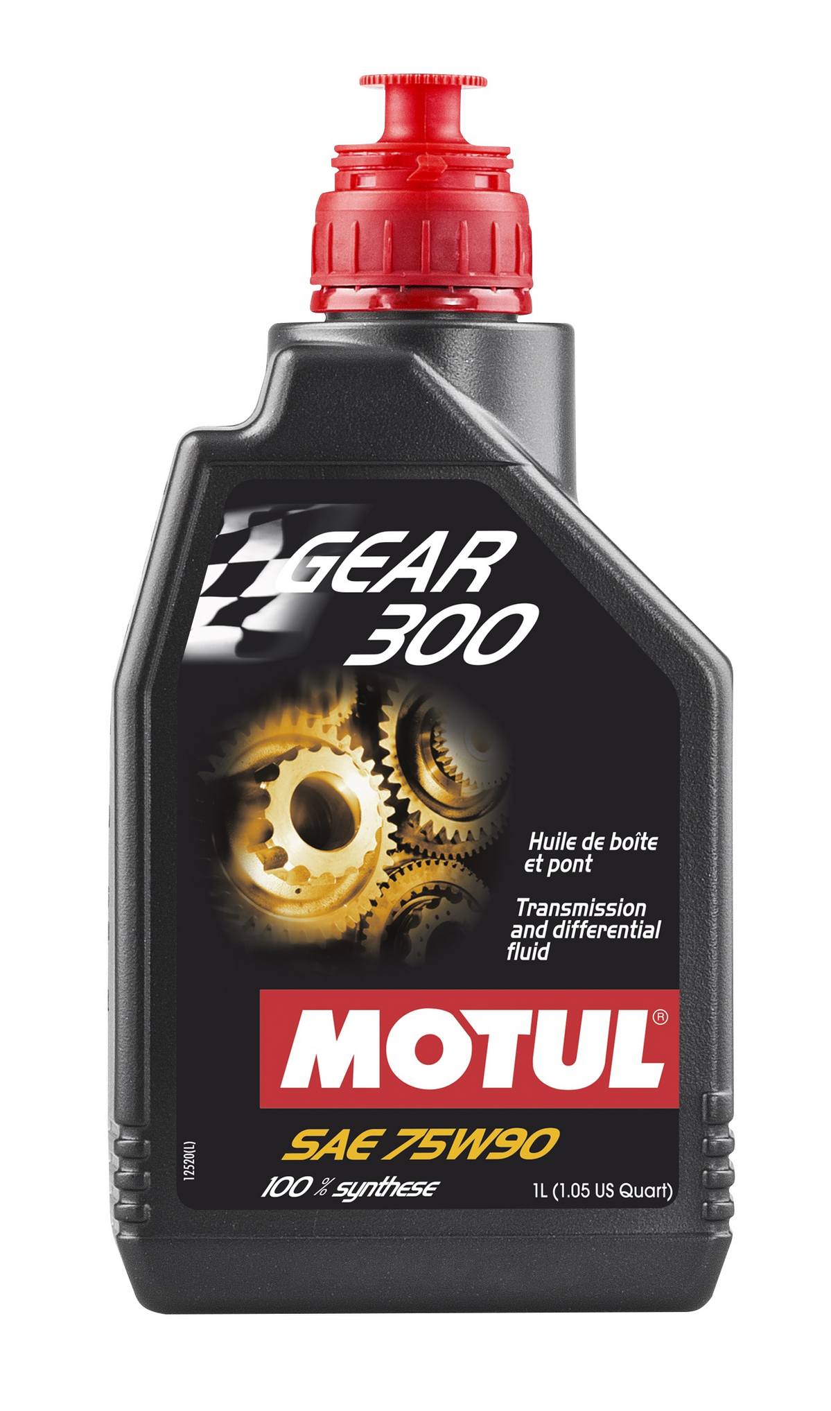 Motul Gear 300 75W-90 oil 1L bottle synthetic transmission and differential fluid