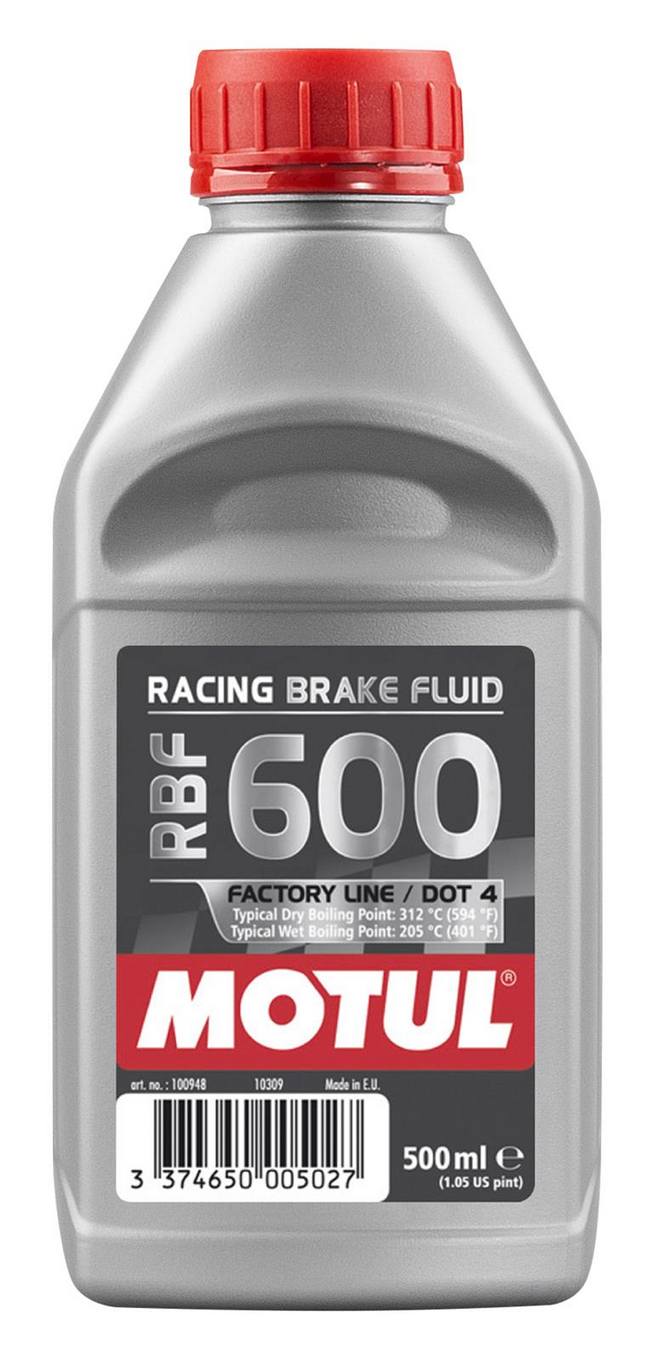 Motul RBF 600 brake fluid racing brake fluid factory line DOT 4 in 500ml bottle