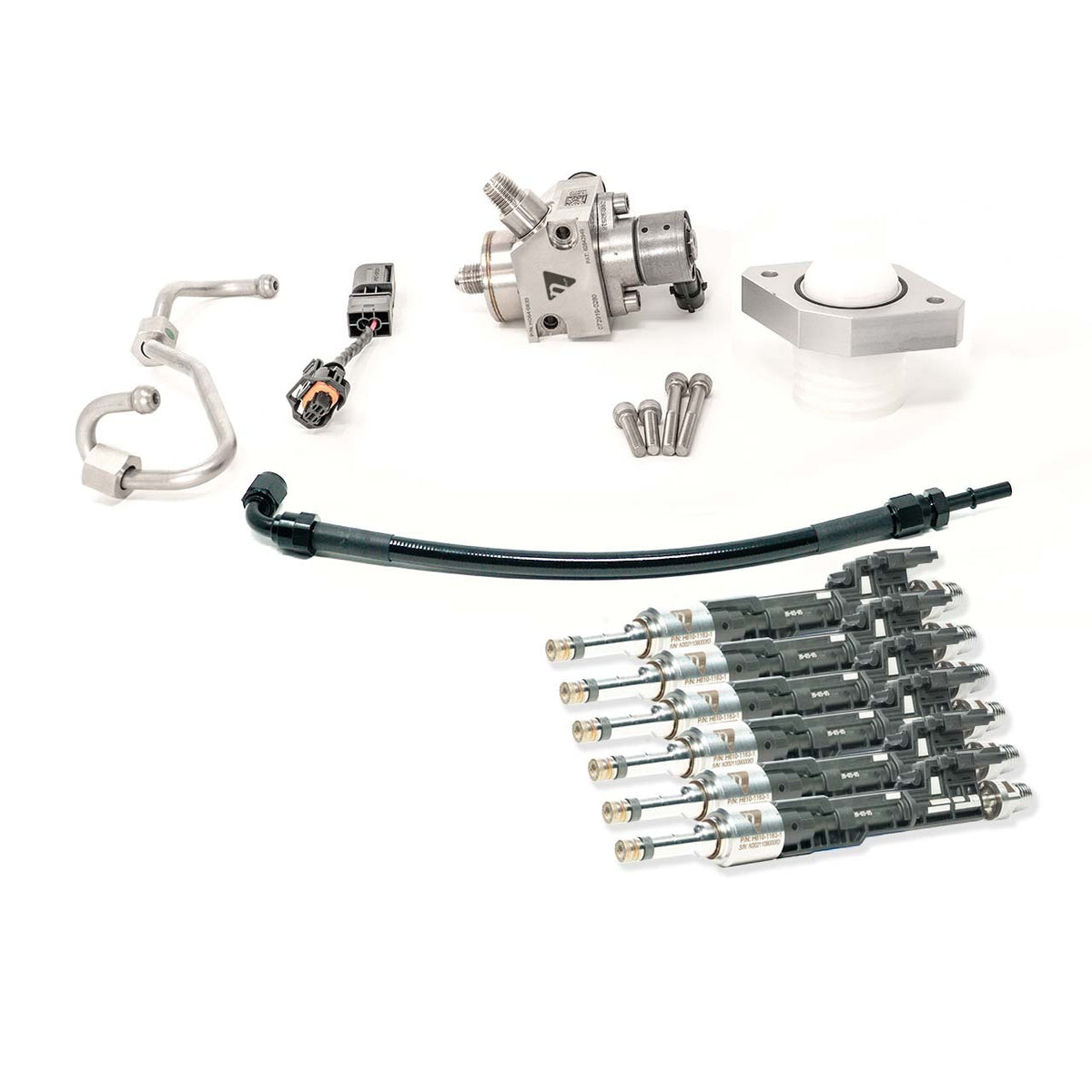 Nostrum BMW N55 Stage 2 HPFP and Direct Injectors performance bundle with fuel pump and injectors